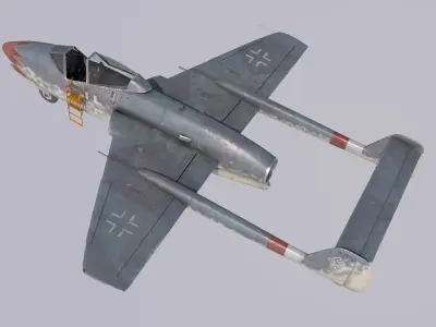 Focke Wulf Flitzer 3D model