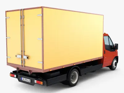 Mini Truck Box v 1 3D model