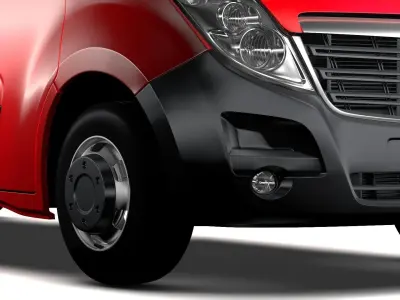 Opel Movano L3H3 Van 2016 3D model