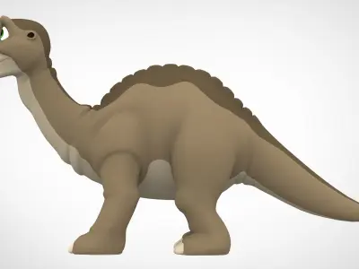 Rhett Longneck 3D model