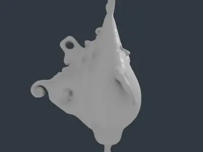 Easter guardian key ring 3D print model