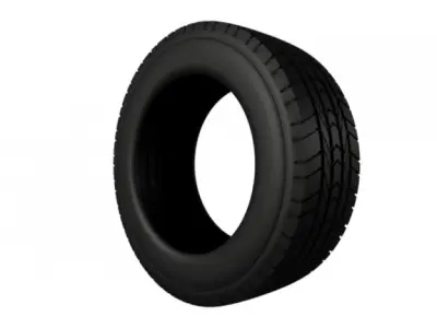 Michelin MS LTX Tire 3D model
