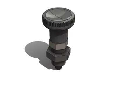 Indexador Elesa GN 617 6 AK Indexing Plungers 3D model