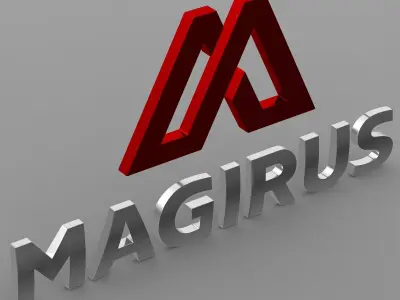 magirus logo 3D model