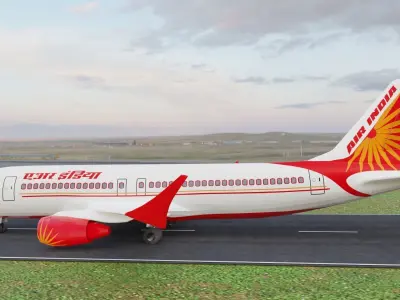 airindia Low-poly 3D model