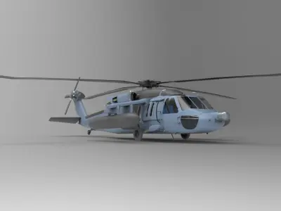 SH 60 HH 60 MH 60 3D model