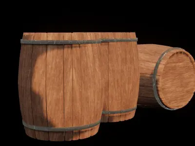 Free Pirate extra models Pack Free 3D model