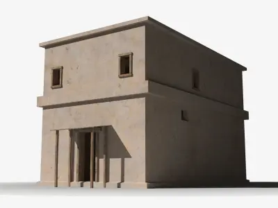 Arab x43 Low-poly 3D model