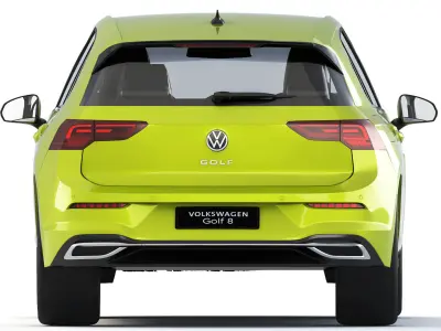 Volkswagen Golf VIII 2019 3D model