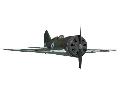 Polikarpov I-16 Rata Type18 3D model