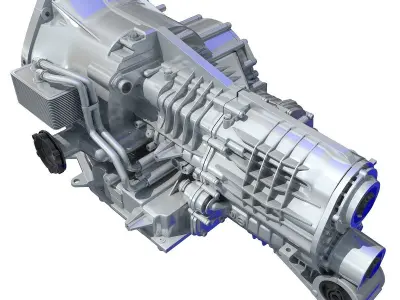 Transmission Cayman Boxster 3D model