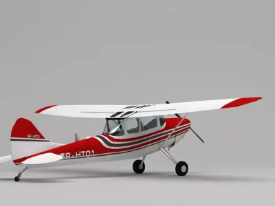 Cessna  Bird Dog 3D model