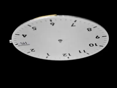 Patek Phillipe Caliber 324 movement 3D model