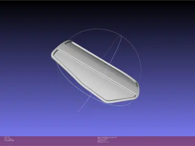 Mandalorian Armor Leg Piece 3D print model