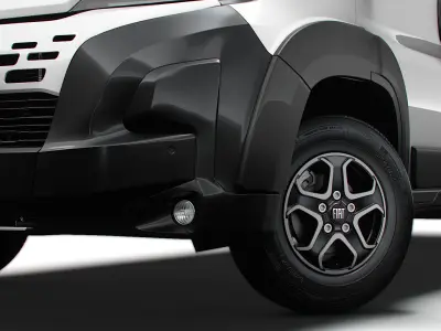 Fiat e Ducato Van L3H2 2024 3D model