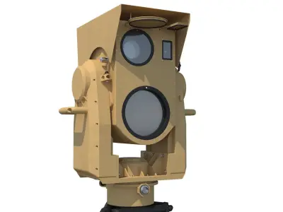 Boeing Compact Laser Weapon 3D model