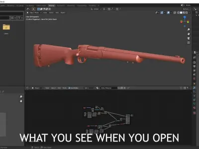 Remington M-24 3D model