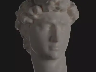 David statue by Michelangelo 3D model