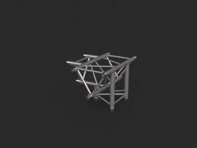 Triangular Truss A 40T K8 3D model