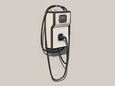 CarjNet LuminaCharge Wall Stand 3D model