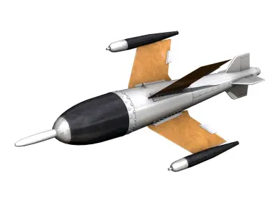 Ruhrstahl Kramer X-4 3D model