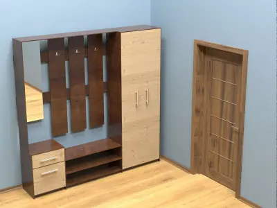 Hallway furniture Free 3D model