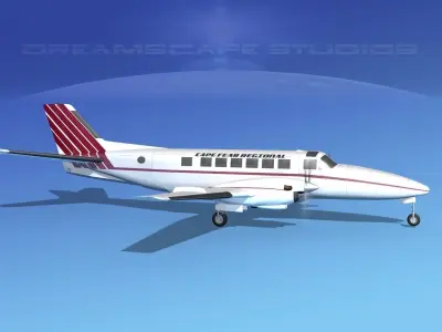Beechcraft B99 Cape Fear 3D model
