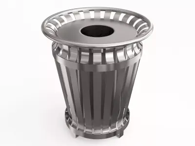 Trash can 10 3D model
