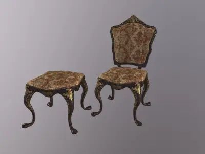 Dolmabahce Palace Low-poly 3D model