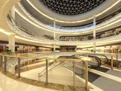 Mall Pavilion 3D model