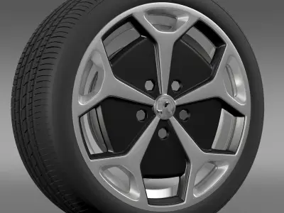 Vauxhall Ampera wheel 3D model