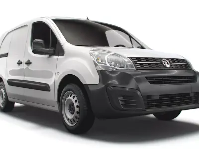 Vauxhall Combo Cargo L2 2017 3D model