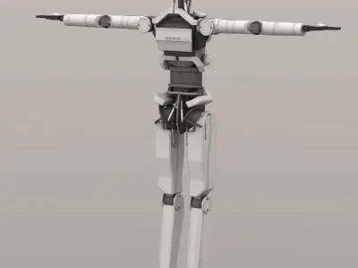 Med Bot LP Low-poly 3D model