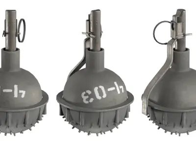 AVS PLATE CARRIER V4 Low-poly 3D model