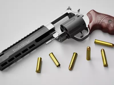 Thunderstrike New Wood Low-poly 3D model