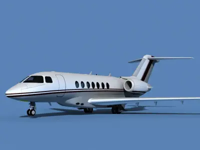 Hawker Siddley 4000 V12 3D model