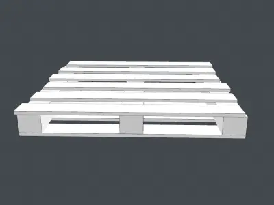 Free Pallet Free low-poly 3D model