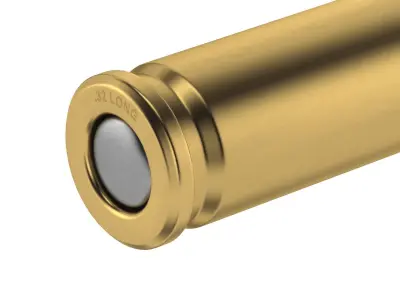 Bullet 32 LONG Low-poly 3D model