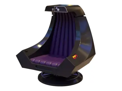 Emperors Chair 1-6 scale Hottoys 3D print model