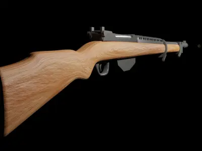 Pederson Rifle 3D model