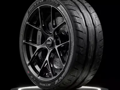 Nitto NT05 255 35 ZR20 97W XL 3D model