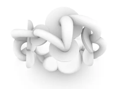 watching a fly over water Ring 3D print model