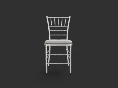 Event Chiavari Chairs Clear 3D model