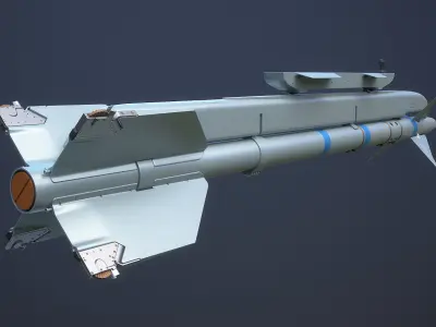 AIM-9 Sidewinder 3D model