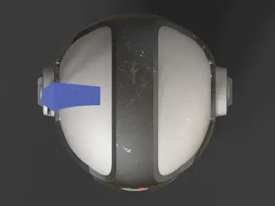 Mandalorian Helmet 3D print model buy