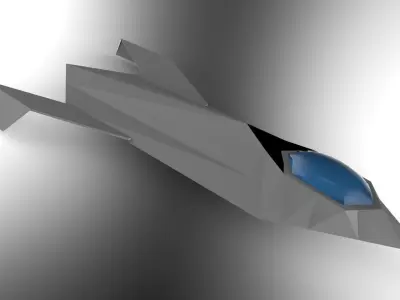 Boeing Bird of Prey Free 3D model