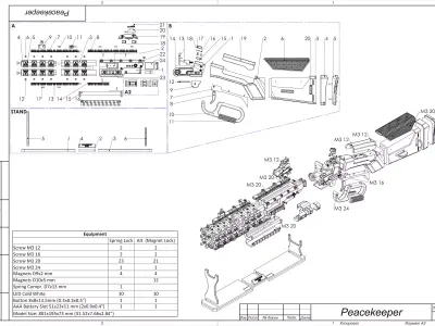 Peacekeeper - APEX - STL CAD bundle - Commercial Use 3D print model