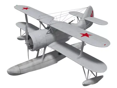 Beriev Be-2 3D model