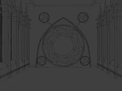 Citadel of Kang - LOKI - castle 3D model 3D model