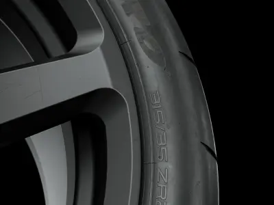Atturo AZ850DR Tire 3D model